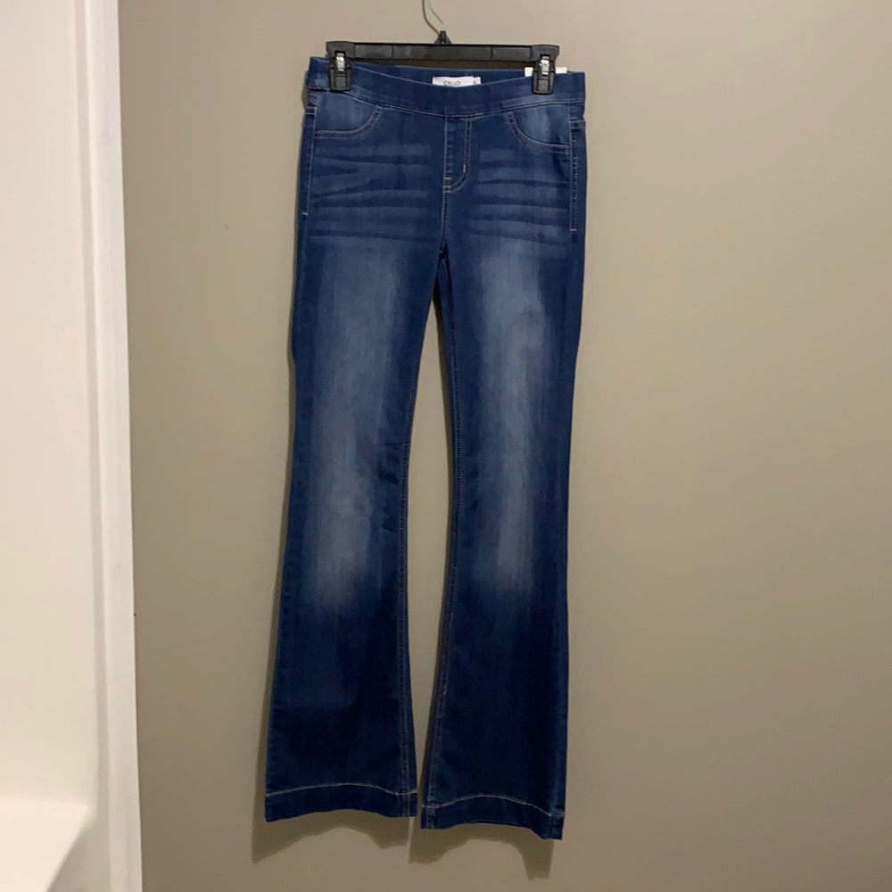 CELLO pull on flare jeans